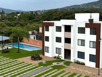 Departamento  en Centro Jiutepec Jiutepec - CRB-1260-De*