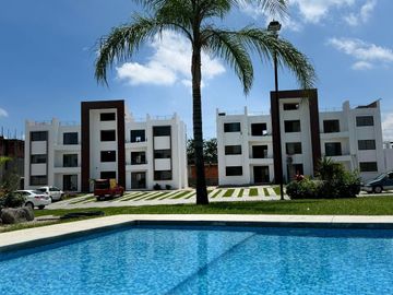Departamento  en Centro Jiutepec Jiutepec - CRB-1260-De*