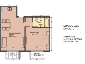 Venta Divino Dto 2 amb Nuevo Financia V Urquiza