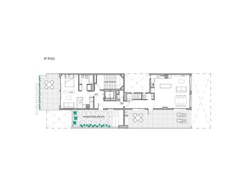 MONOAMBIENTE con TERRAZA EN VENTA - POZO - ALMAGRO