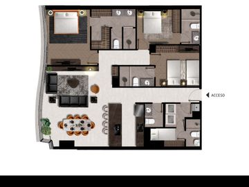 DEPARTAMENTO EN VENTA $15,510,000 VALLE ORIENTE