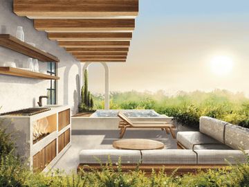 EN VENTA VILLA DE 2 HABITACIONES EN TULUM ALBERCA PRIVADA JACUZZI COWORK