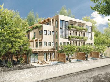 EN VENTA VILLA PENT HOUSE DE 4 HABITACIONES EN TULUM ALBERCA PRIVADA JACUZZI CERCA DEL MAR