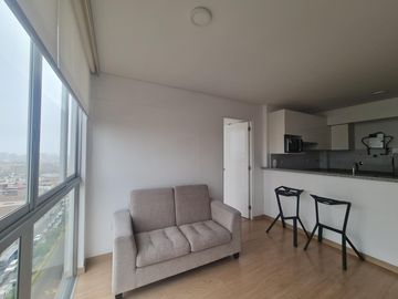 SE ALQUILA DEPARTAMENTO SEMI AMOBLADO EN SURQUILLA A PASOS DEL OPEN PLAZA