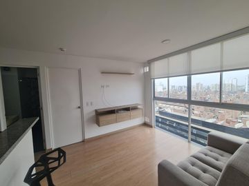 SE ALQUILA DEPARTAMENTO SEMI AMOBLADO EN SURQUILLA A PASOS DEL OPEN PLAZA