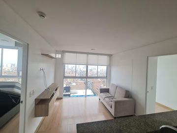 SE ALQUILA DEPARTAMENTO SEMI AMOBLADO EN SURQUILLA A PASOS DEL OPEN PLAZA