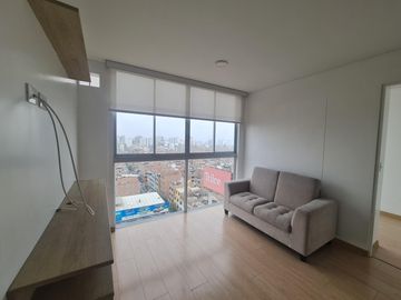 SE ALQUILA DEPARTAMENTO SEMI AMOBLADO EN SURQUILLA A PASOS DEL OPEN PLAZA