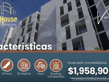 Preventa de departamentos en Colonia Clavería, Azcapotzalco