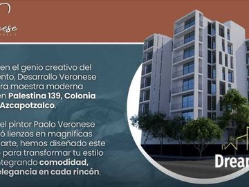 Preventa de departamentos en Colonia Clavería, Azcapotzalco