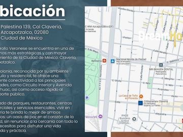 Preventa de departamentos en Colonia Clavería, Azcapotzalco