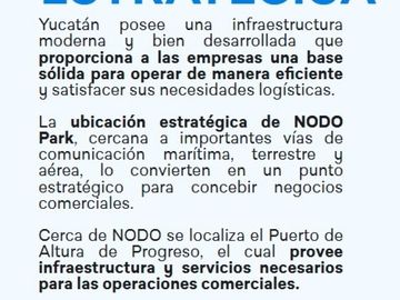Lote Industrial Merida Comercial Logístico Nodo Park