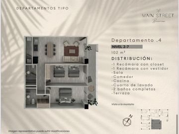 Departamento en Bucerias Preventa