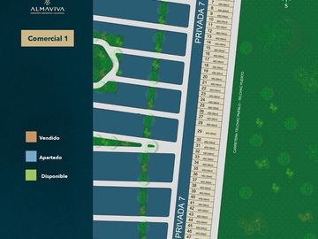 Terreno Comercial en Venta en Privada Hacienda San Eduardo, Telchac