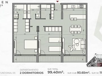 VENTA DEPARTAMENTO 2 DORMITORIOS NEUQUEN
