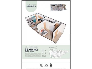 VENTA APARTAESTUDIOS SOBRE PLANOS ARMENIA Q SECTOR PUERTO ESPEJO