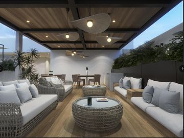 DEPARTAMENTO EN VENTA EN PLAYA DEL CARMEN 1 HABITACION ALBERCA A 2 MINUTOS DEL MAR ROI