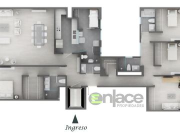 Departamento de Estreno en Venta en zona Golf de San Isidro