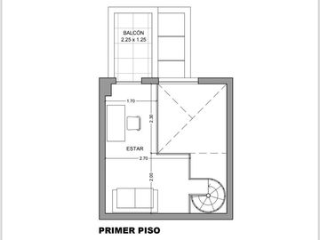 PH TRIPLEX VENTA PALERMO CON BALCON SIN EXPENSAS