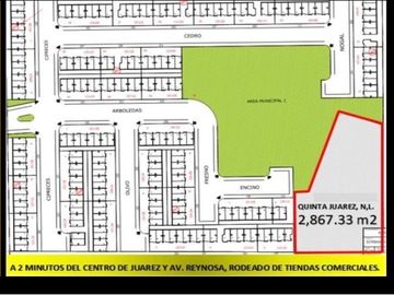 Quinta en venta en Juarez NL