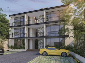 EN VENTA DEPARTAMENTO EN MÉRIDA DE 1 HABITACIÓN CON ALBERCA Y GRILL ZONE