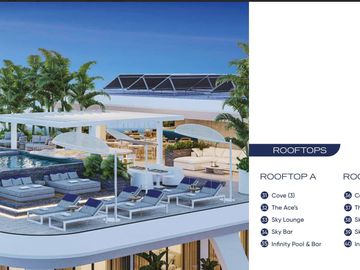 Departamento en  venta en cancun central park
