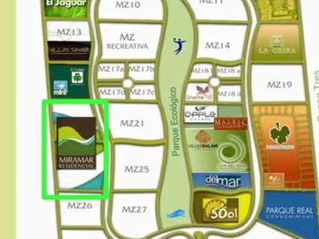 Terreno residencial exclusivo residencial selvamar playa del carmen q.roo