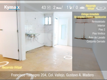 Departamento en venta en Peralvillo
