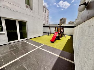 VENDO HERMOSO APARTAMENTO VILLA SANTO SOMBRA CUARTO SERVICIO 100 M TS