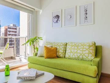 Departamento en Venta en Almagro Sol Vista Amenities totalmente amoblado y equipado