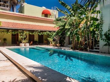 Mansion with great potential for a boutique hotel just steps from Paseo Montejo