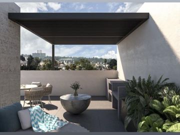 Departamento en Venta Tecamachalco con su propio roof garden y balcon
