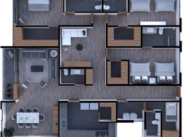 Departamento en Venta Tecamachalco con su propio roof garden y balcon