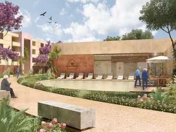 Departamento(Ateneo) para Inversión en Venta en Novus Renati, Chicxulub Pueblo