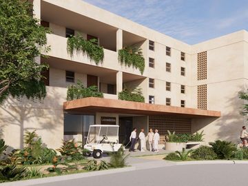 Departamento(Ateneo) para Inversión en Venta en Novus Renati, Chicxulub Pueblo