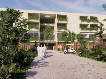 Departamento(Olimpo) para Inversión en Venta en Novus Renati, Chicxulub Pueblo