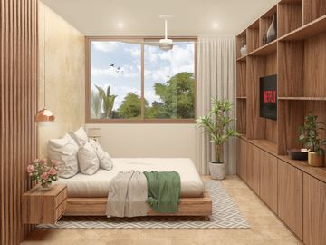 Departamento(Partenón) para Inversión en Venta en Novus Renati, Chicxulub Pueblo