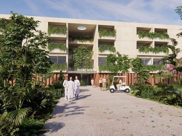 Departamento(Partenón) para Inversión en Venta en Novus Renati, Chicxulub Pueblo