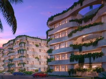 ESTUDIO EN VENTA EN TULUM CON GYM, ALBERCA, INFONAVIT, INVERSION