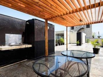 REMODELADO, COCINA ULTRA.-MODERNA, c/PISCINA, GYM, y FRENTE al HOTEL ALOFT