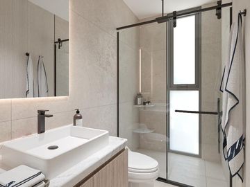 DEPARTAMENTO CON TERRAZA Y VISTA A LA LAGUNA EN VENTA. CANCÚN, ZONA SUR. PREVENTA