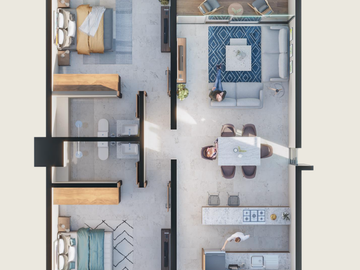 Departamento en Venta en Colonia Mexico, Mérida Yucatán