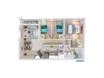Departamento entrega inmediata 3d1b 47 m2 valor 2519 uf . Te ayudamos con el 10% y 20% de pie