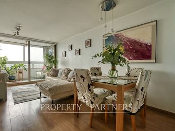 Venta de maravilloso departamento a pasos del metro Plaza Egaña!