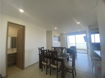 VENDO APARTAMENTO AMOBLADO EN PUNTA ROCA SABANILLA, PUERTO COLOMBIA