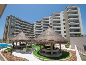 VENDO APARTAMENTO AMOBLADO EN PUNTA ROCA SABANILLA, PUERTO COLOMBIA