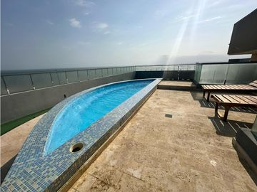 VENTA DE APARTAMENTO CON VISTA  AL MAR EN PUNTA ROCA SABANILLA
