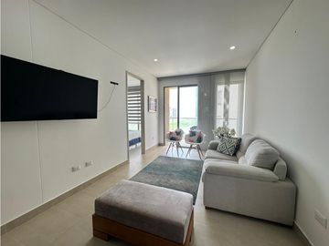 VENDO APARTAMENTO AMOBLADO EN PUNTA ROCA SABANILLA, PUERTO COLOMBIA