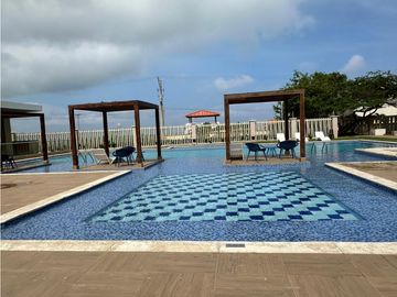 VENTA DE APARTAMENTO AMOBLADO EN PUNTA ROCA SABANILLA, PUERTO COLOMBIA
