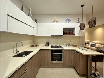 VENTA DE APARTAMENTO AMOBLADO EN PUNTA ROCA SABANILLA, PUERTO COLOMBIA