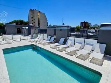 Departamento en venta Palermo, monoambiente con patio y parrilla